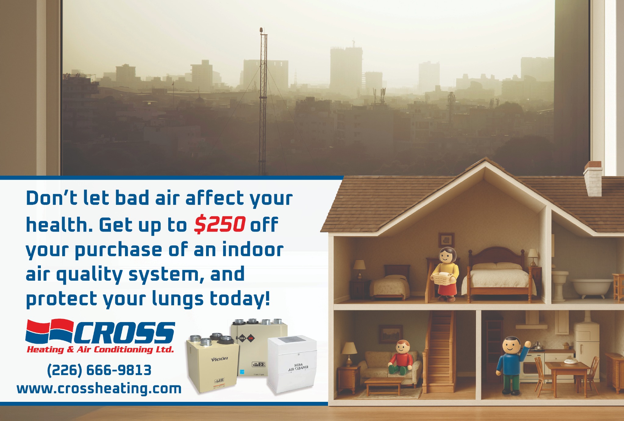 Cross air quality flyer