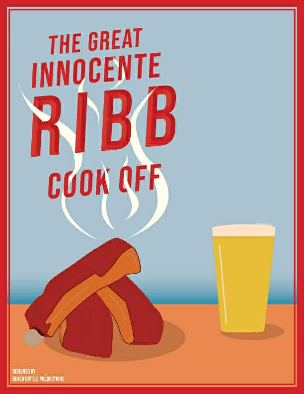 Innocente rib cook off poster